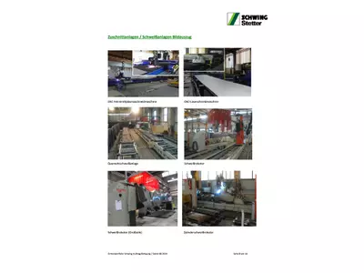 Zuschnitt u Schweißroboter